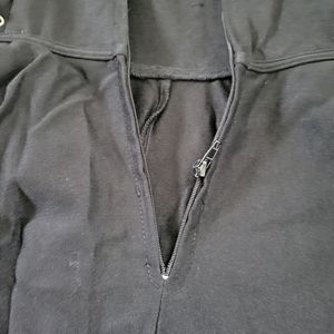 RESERVED Unique vintage BROKEN zipper and small hole, please see description